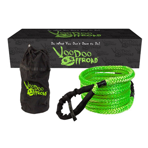 3/4"x30' GREEN KINETIC RECOVERY ROPE