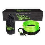 1/4"x50' GREEN SYNTHETIC UTV WINCH LINE