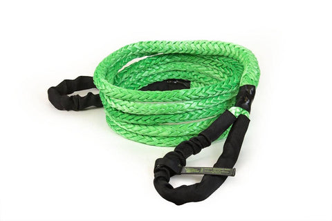 3/4"x20' GREEN KINETIC RECOVERY ROPE W/ STORAGE BAG