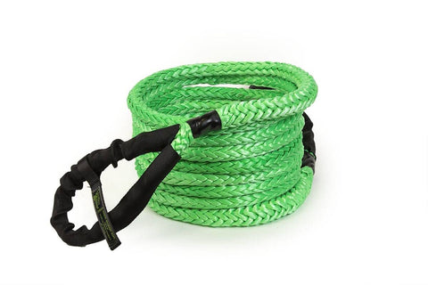 3/4"x30' GREEN KINETIC RECOVERY ROPE W/ STORAGE BAG