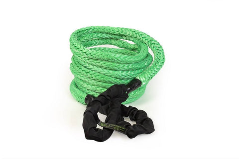 7/8"x 30' GREEN KINETIC RECOVERY ROPE W/ STORAGE BAG