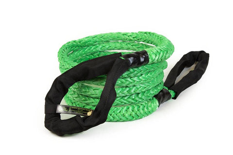 7/8"x20' GREEN KINETIC RECOVERY ROPE W/ STORAGE BAG