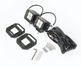 SCORPION ALPHA FLOOD BEAM LED LIGHTS WITH SURFACE AND FLUSH MOUNT KIT