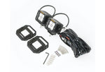 SCORPION ALPHA SPOT BEAM LED LIGHTS WITH SURFACE AND FLUSH MOUNT KIT